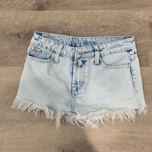 Light Wash Shorts